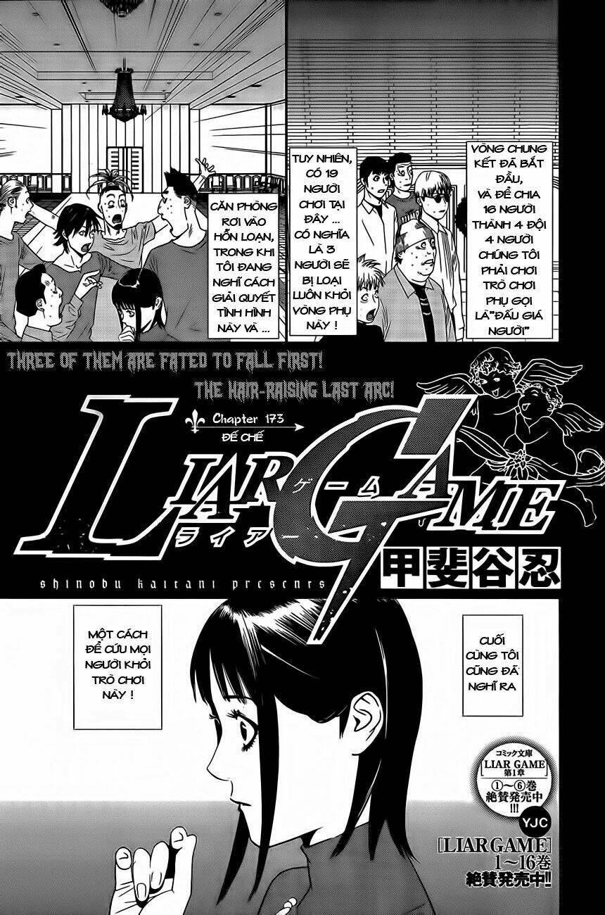 Liar Game Chapter 173 - Trang 2