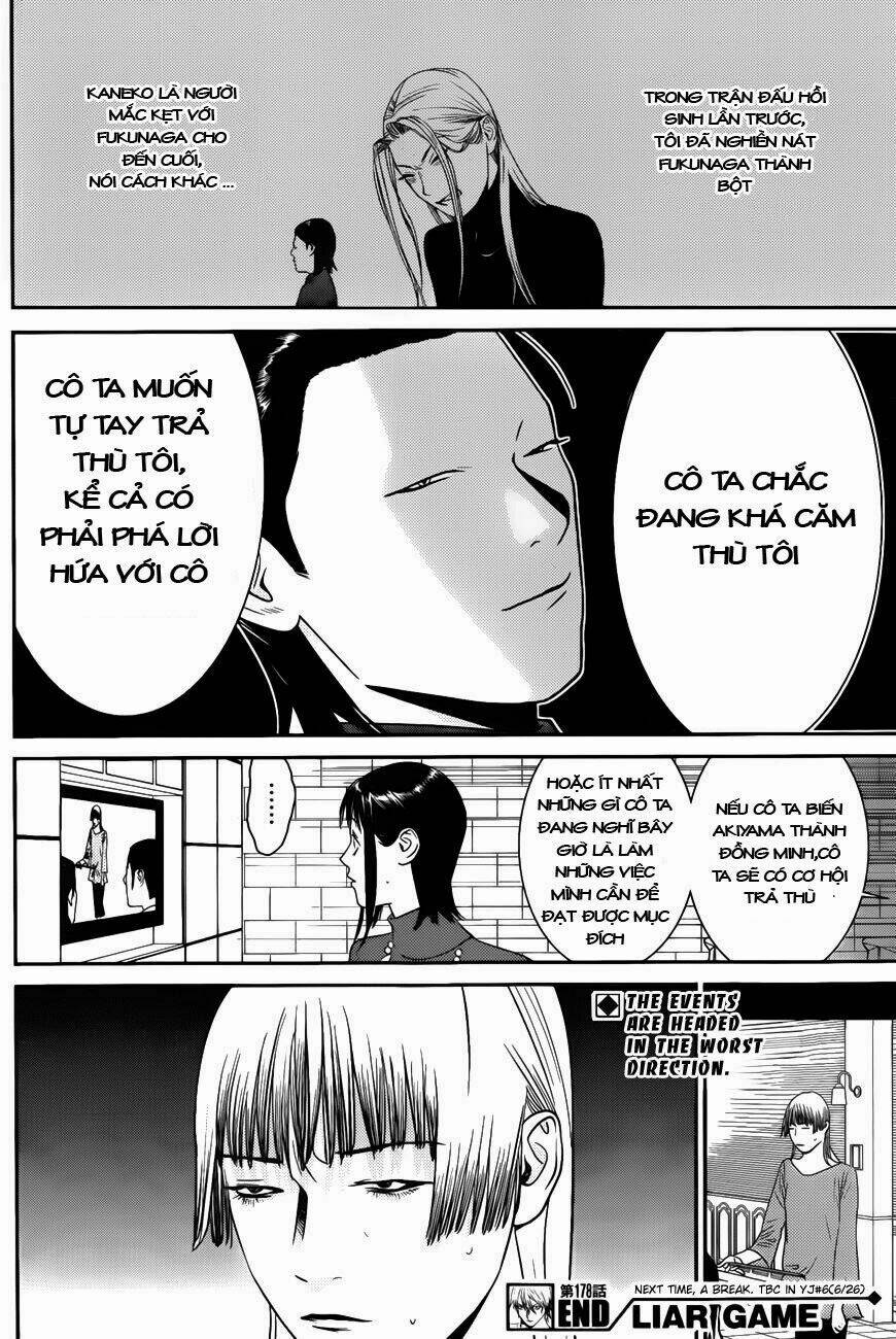 Liar Game Chapter 178 - Trang 2