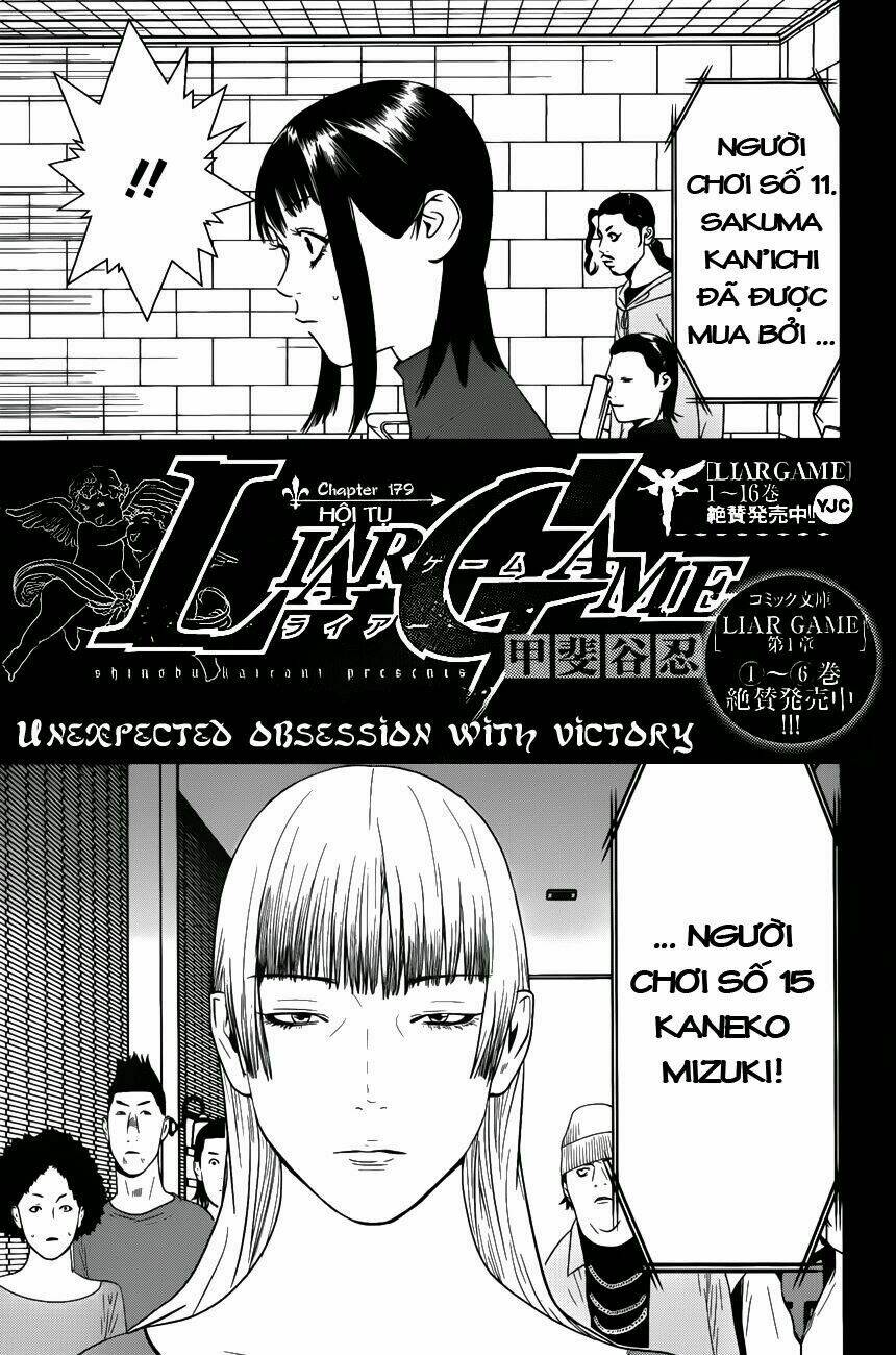 Liar Game Chapter 179 - Trang 2