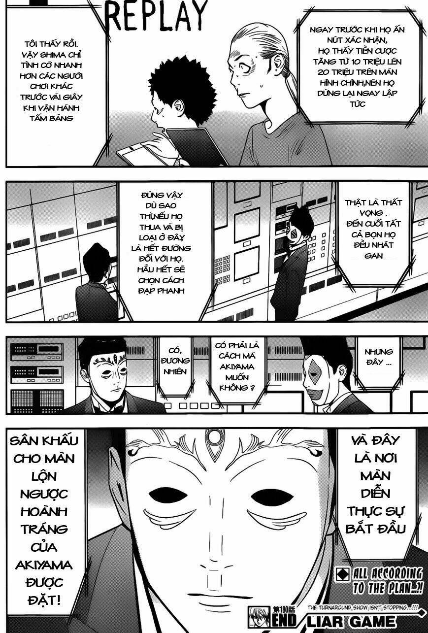 Liar Game Chapter 180 - Trang 2