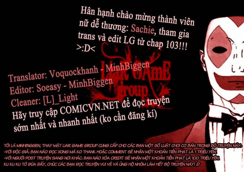 Liar Game Chapter 95 - Trang 2