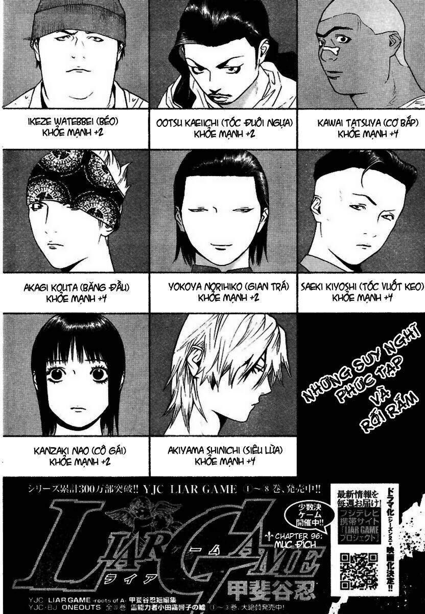Liar Game Chapter 96 - Trang 2