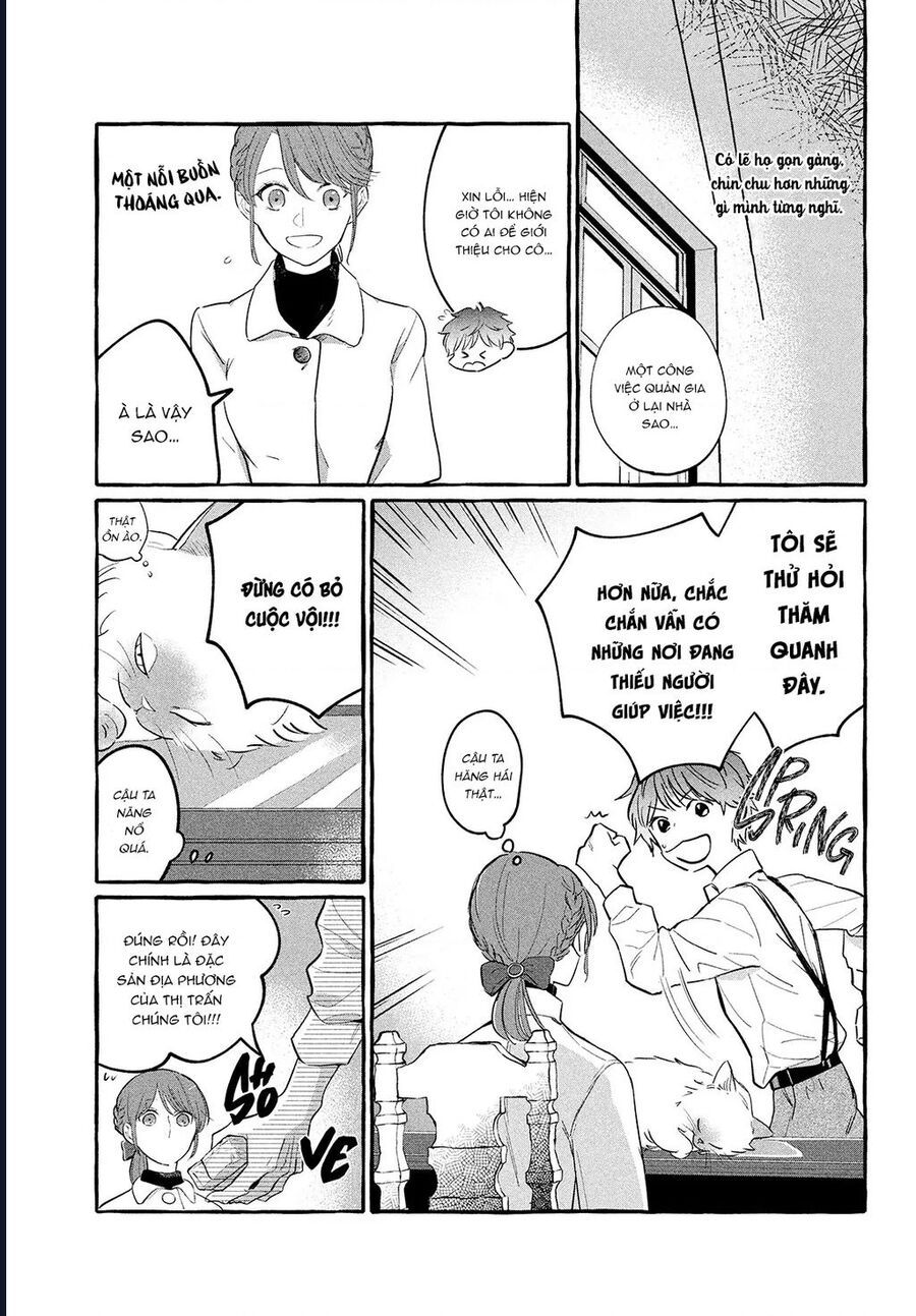 Liệu Có Thể Tìm Được Một Công Việc Lâu Dài Không? Bắt Đầu Cuộc Sống Mới Với Một Vị Pháp Sư Ít Nói Và Khó Gần~ Chapter 1 - Trang 2