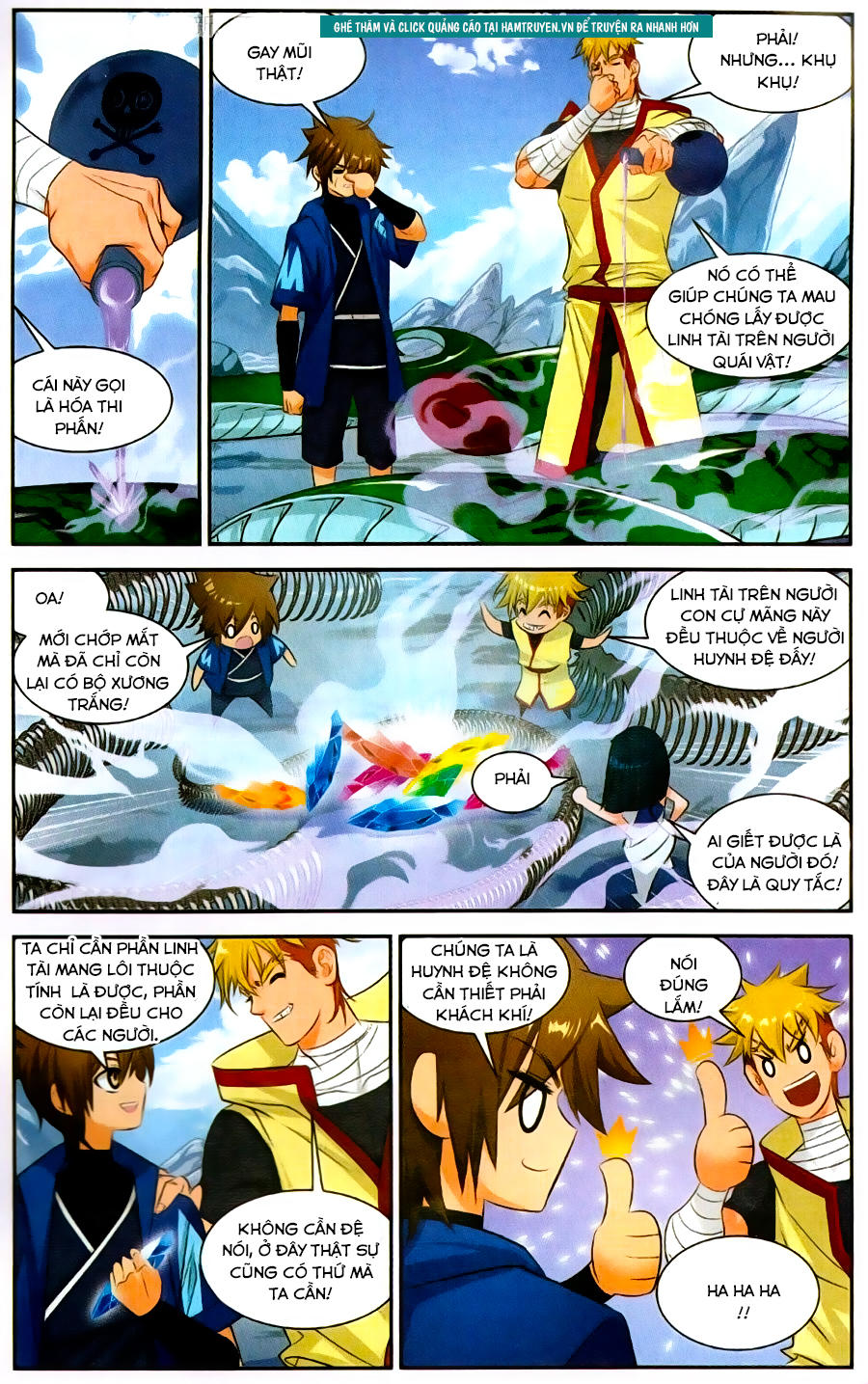 Linh Vực Chapter 4 - Trang 2