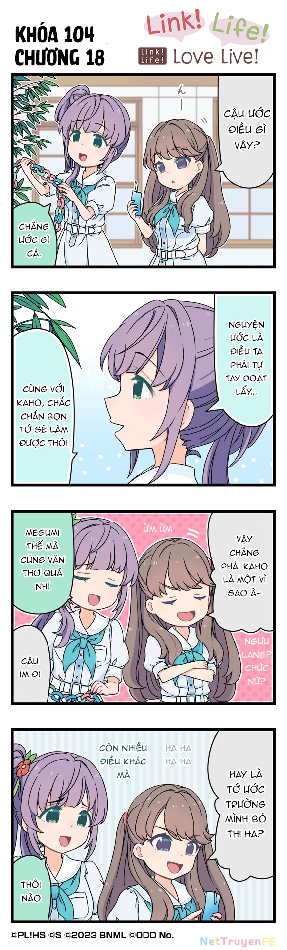 Link! Life! Love Live! 104Th Term Chapter 18 - Trang 2