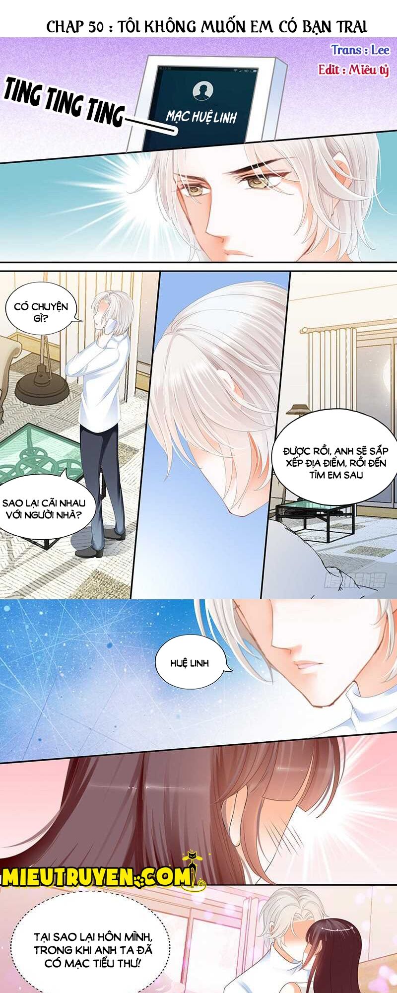 Lóe Thiểm Hôn Kiều Thê Mơ Tưởng Trốn Chapter 50 - Trang 2