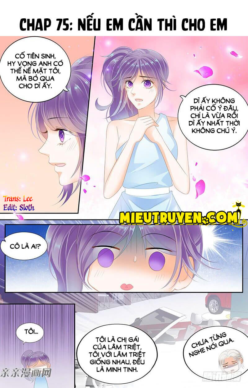 Lóe Thiểm Hôn Kiều Thê Mơ Tưởng Trốn Chapter 75 - Trang 2