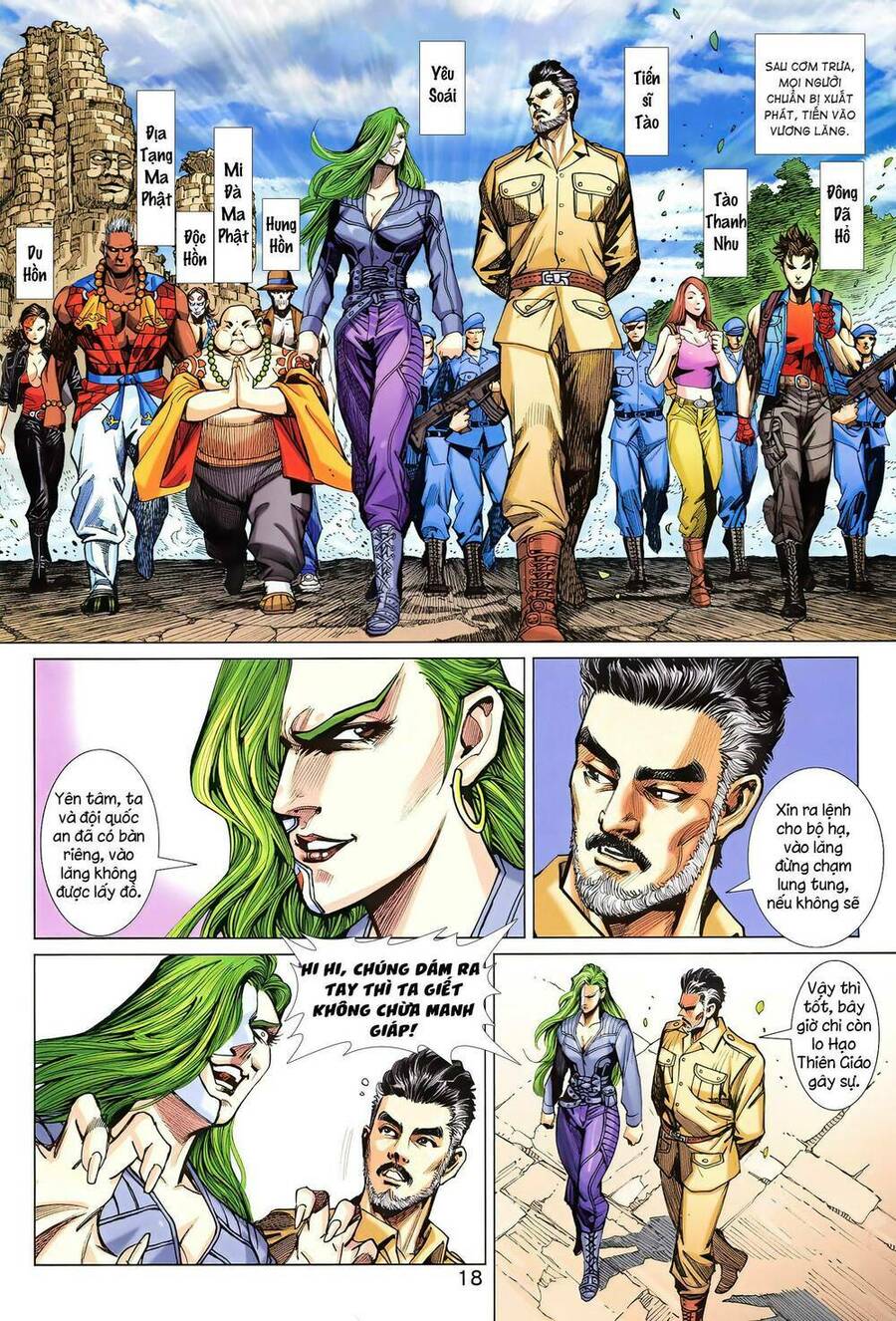 Long Hổ 5 Thế 3 Thế Cừu Chapter 10 - Trang 2