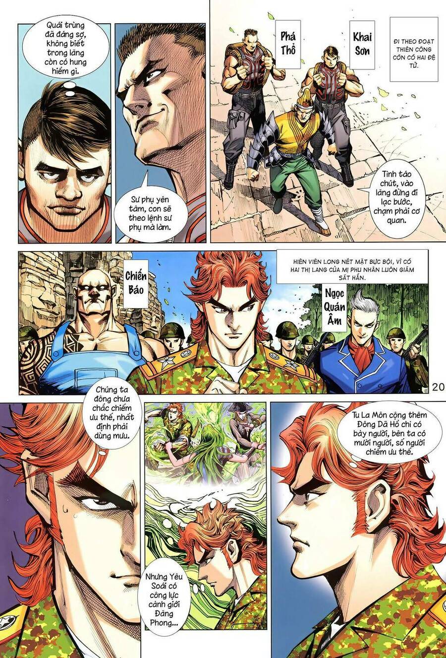 Long Hổ 5 Thế 3 Thế Cừu Chapter 10 - Trang 2