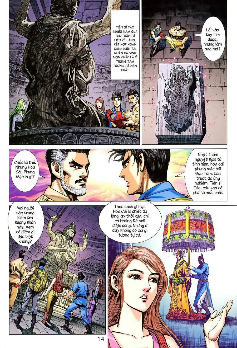 Long Hổ 5 Thế 3 Thế Cừu Chapter 11 - Trang 2