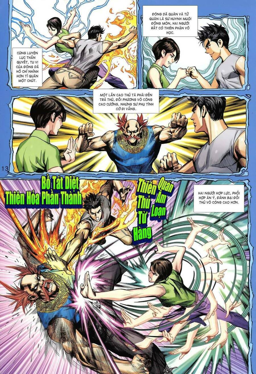 Long Hổ 5 Thế 3 Thế Cừu Chapter 13 - Trang 2