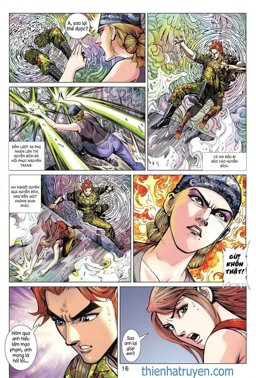 Long Hổ 5 Thế 3 Thế Cừu Chapter 15 - Trang 2