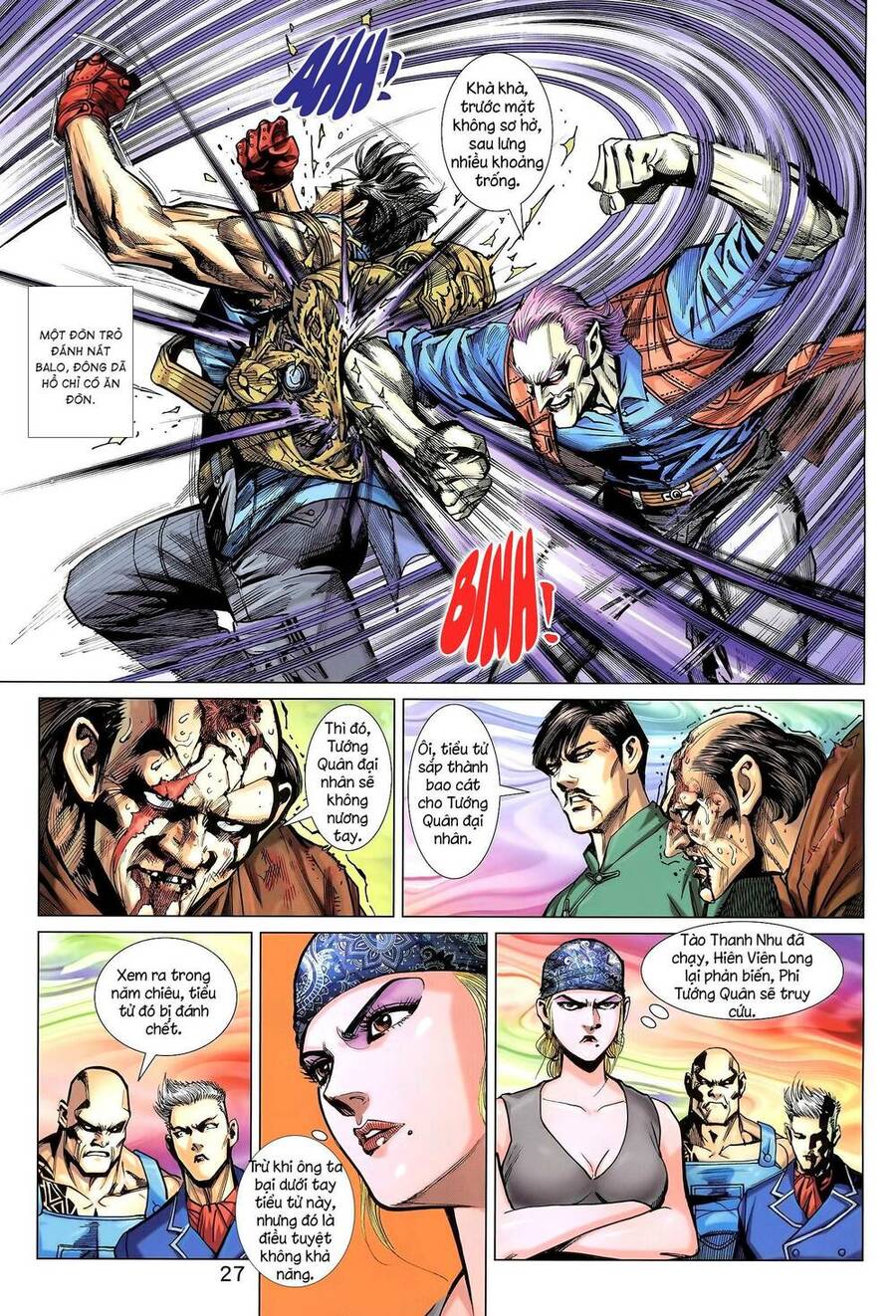 Long Hổ 5 Thế 3 Thế Cừu Chapter 16 - Trang 2