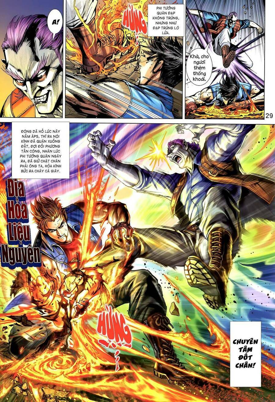 Long Hổ 5 Thế 3 Thế Cừu Chapter 16 - Trang 2