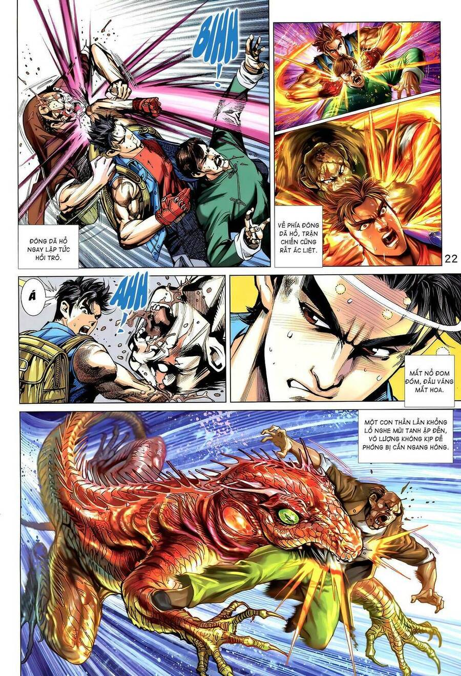 Long Hổ 5 Thế 3 Thế Cừu Chapter 16 - Trang 2