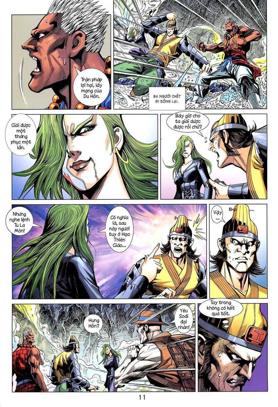 Long Hổ 5 Thế 3 Thế Cừu Chapter 21 - Trang 2