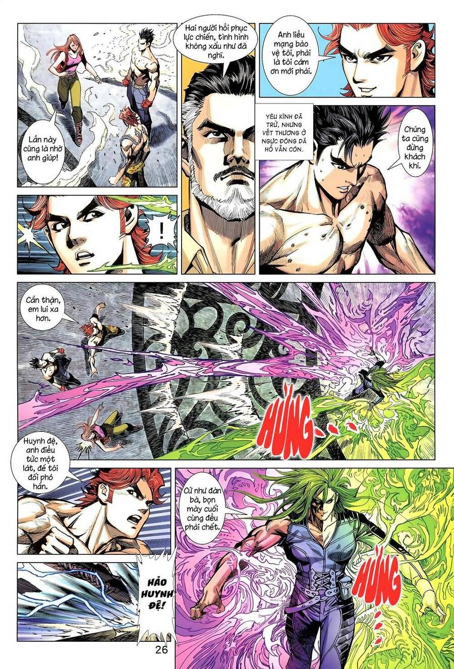 Long Hổ 5 Thế 3 Thế Cừu Chapter 24 - Trang 2