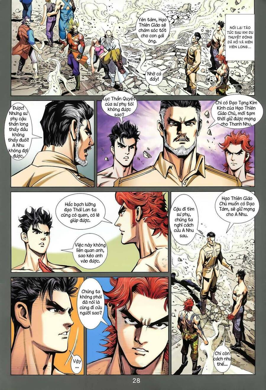 Long Hổ 5 Thế 3 Thế Cừu Chapter 28 - Trang 2