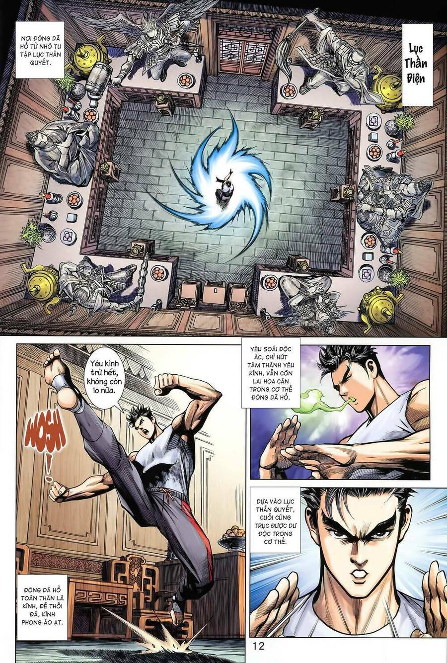 Long Hổ 5 Thế 3 Thế Cừu Chapter 29 - Trang 2