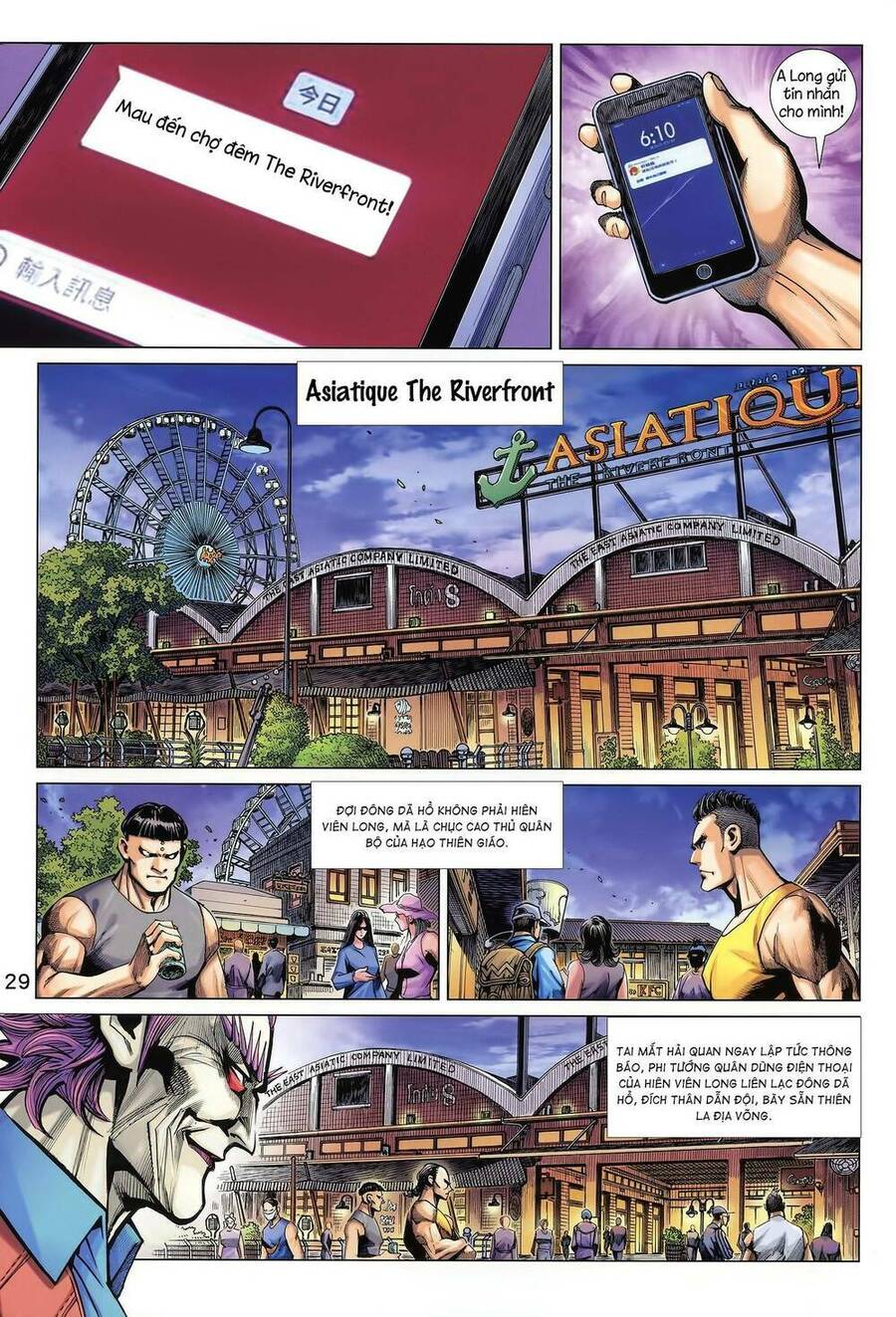 Long Hổ 5 Thế 3 Thế Cừu Chapter 30 - Trang 2