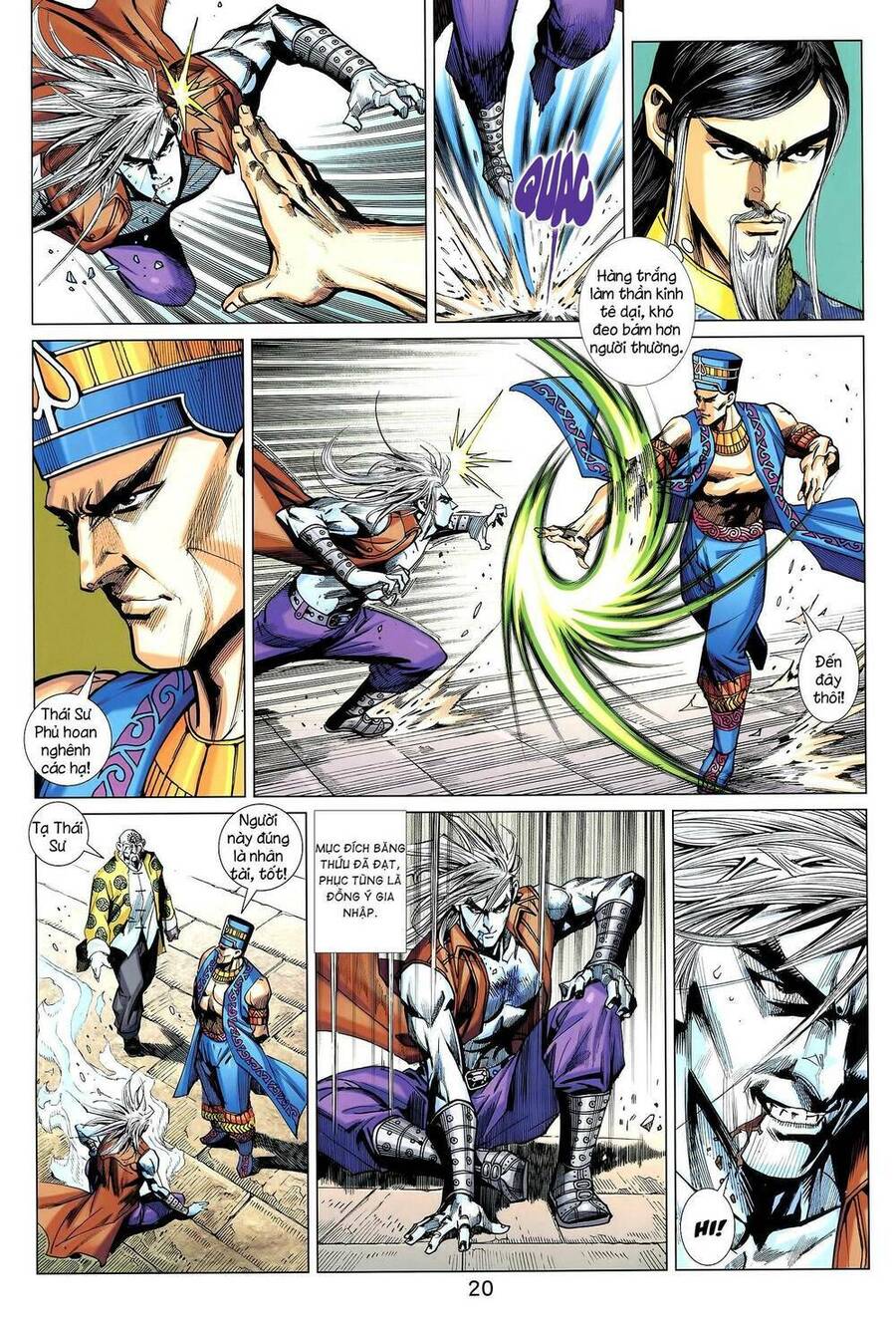 Long Hổ 5 Thế 3 Thế Cừu Chapter 34 - Trang 2