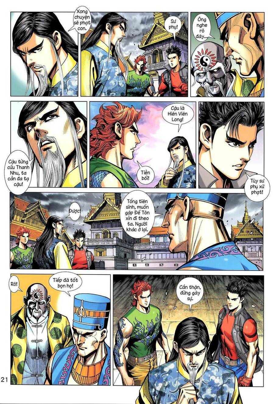 Long Hổ 5 Thế 3 Thế Cừu Chapter 34 - Trang 2