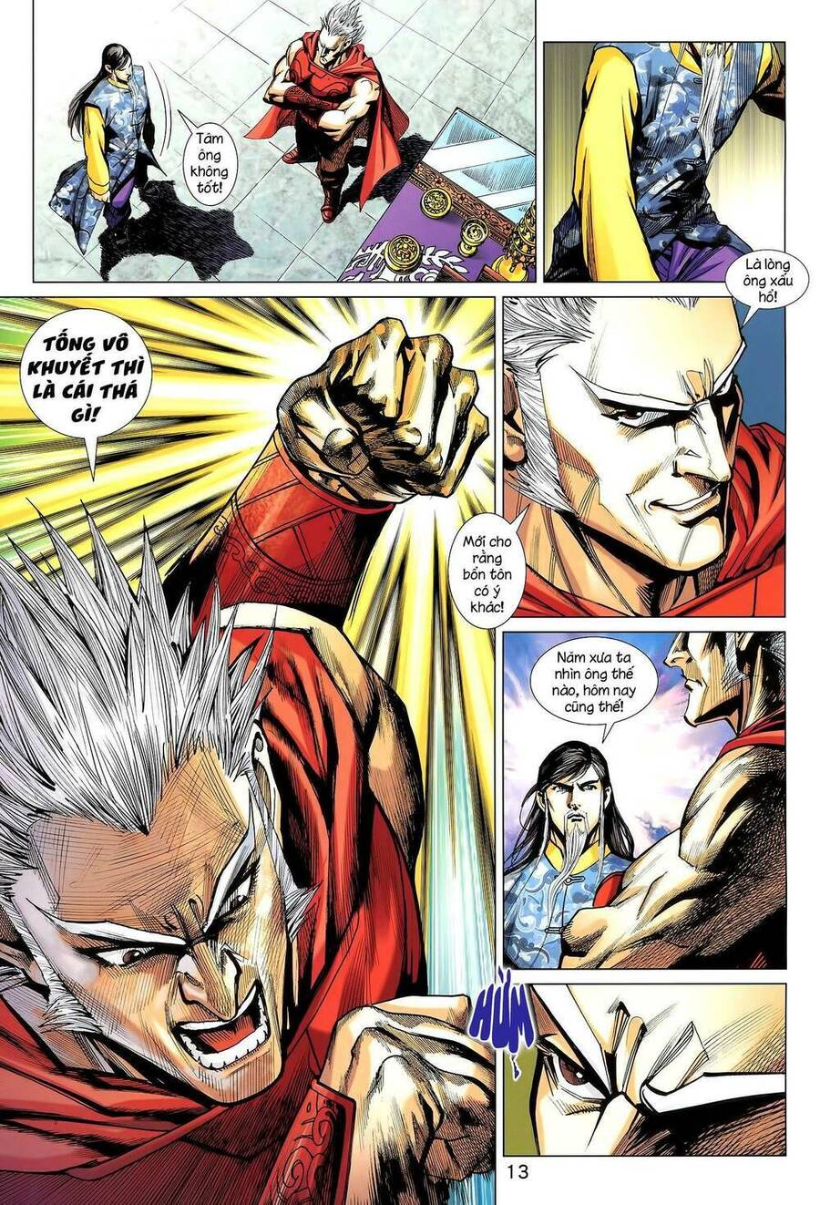 Long Hổ 5 Thế 3 Thế Cừu Chapter 35 - Trang 2