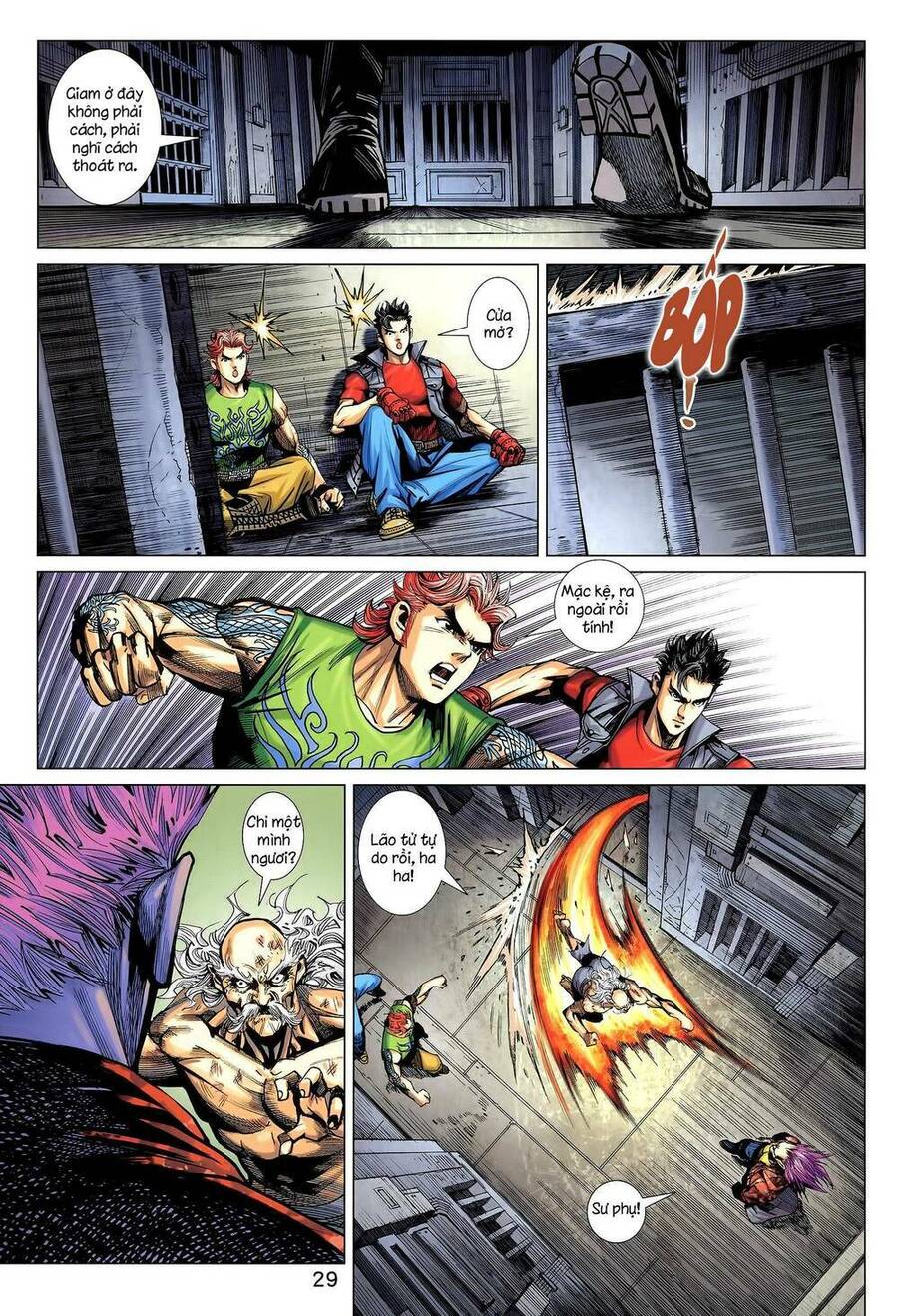 Long Hổ 5 Thế 3 Thế Cừu Chapter 36 - Trang 2