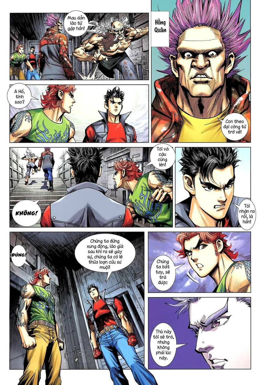 Long Hổ 5 Thế 3 Thế Cừu Chapter 36 - Trang 2