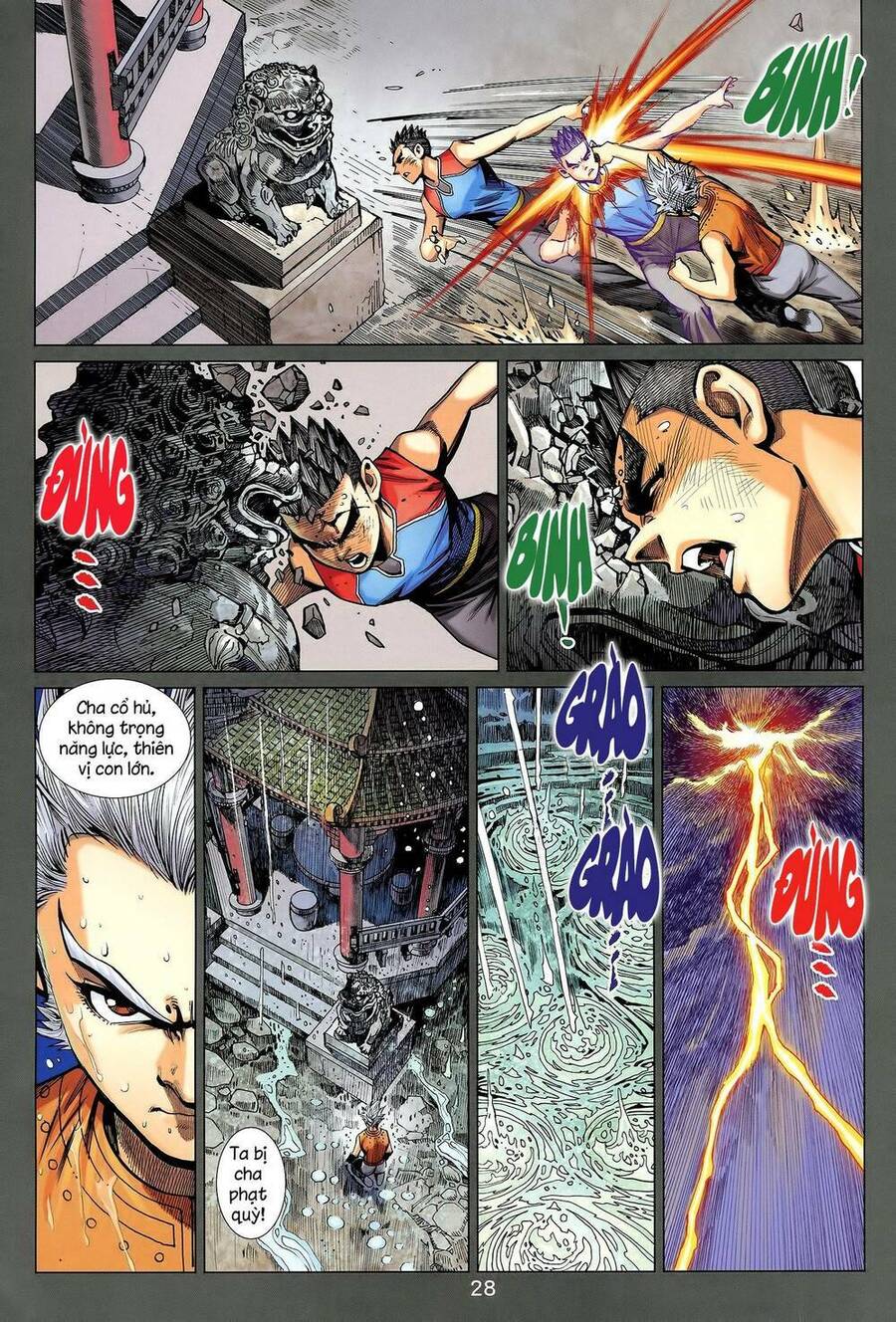 Long Hổ 5 Thế 3 Thế Cừu Chapter 38 - Trang 2