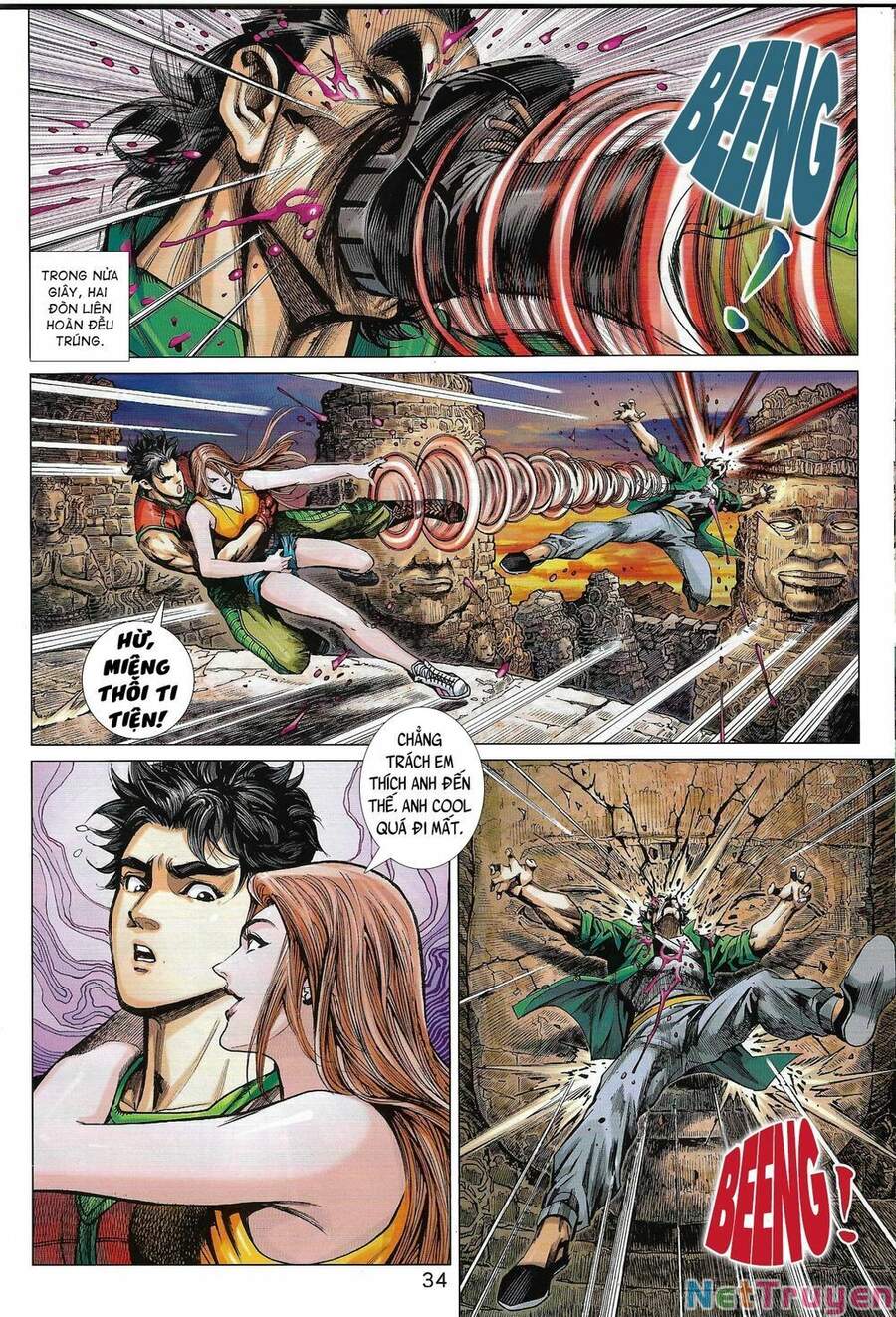 Long Hổ 5 Thế 3 Thế Cừu Chapter 4 - Trang 2