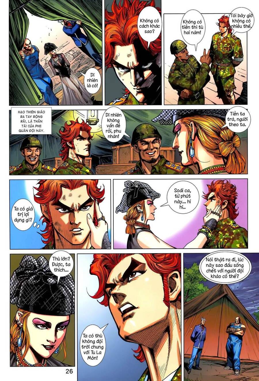 Long Hổ 5 Thế 3 Thế Cừu Chapter 6 - Trang 2