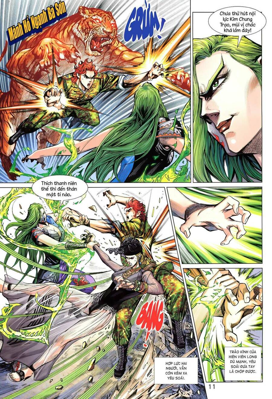 Long Hổ 5 Thế 3 Thế Cừu Chapter 7 - Trang 2