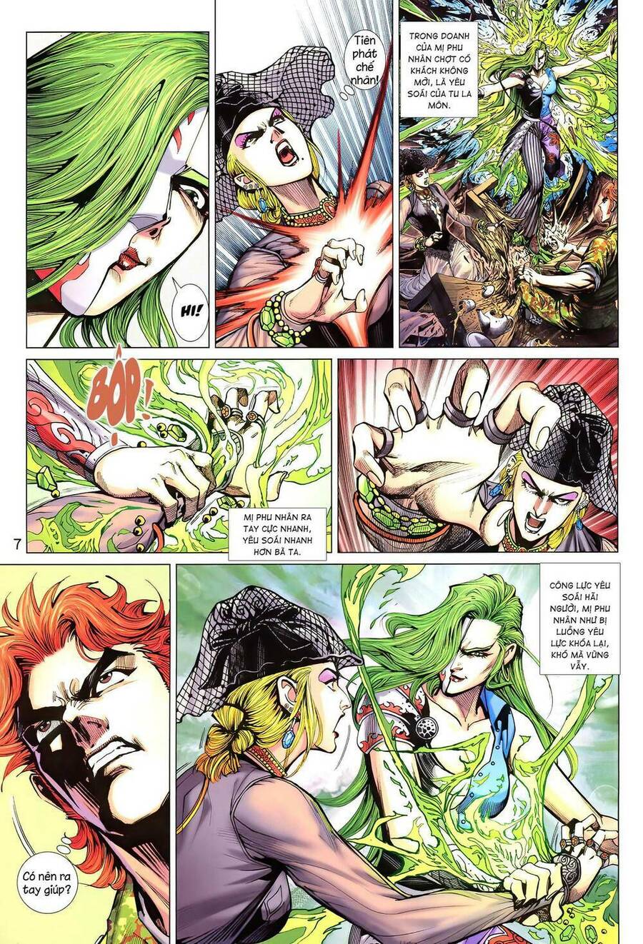 Long Hổ 5 Thế 3 Thế Cừu Chapter 7 - Trang 2