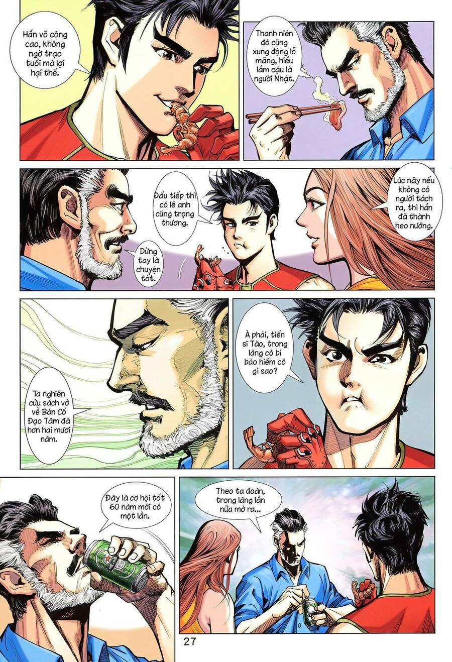 Long Hổ 5 Thế 3 Thế Cừu Chapter 8 - Trang 2