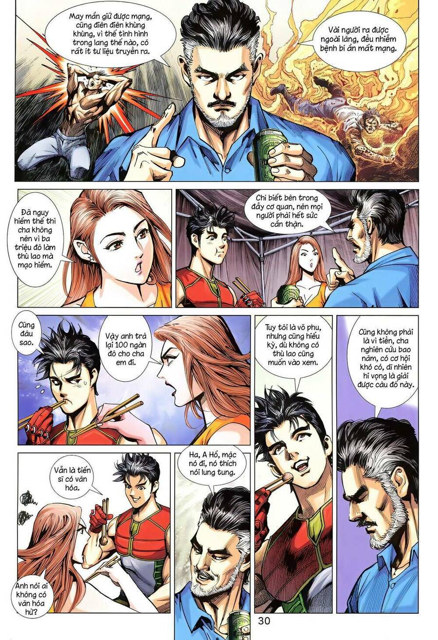 Long Hổ 5 Thế 3 Thế Cừu Chapter 8 - Trang 2