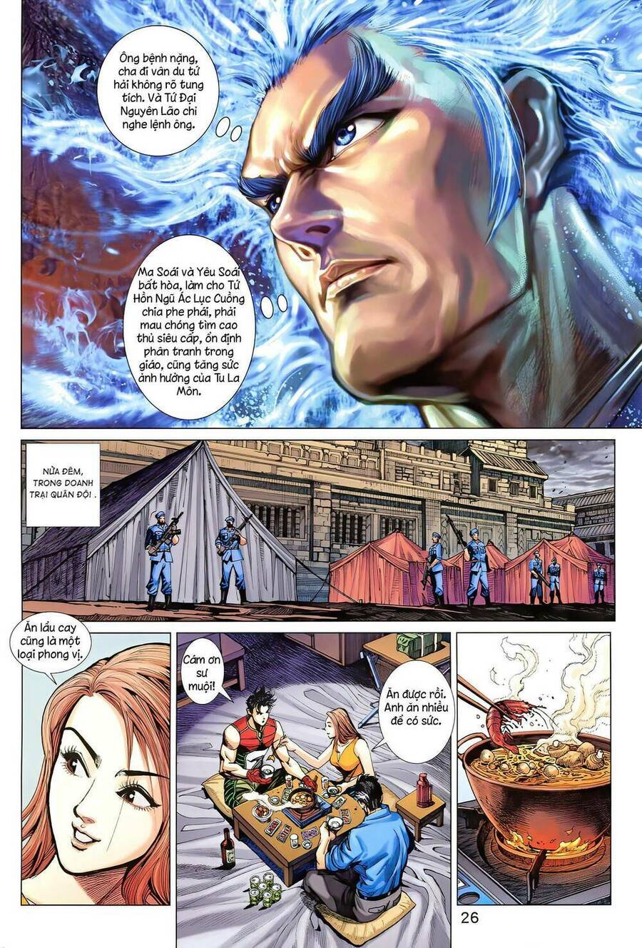 Long Hổ 5 Thế 3 Thế Cừu Chapter 8 - Trang 2