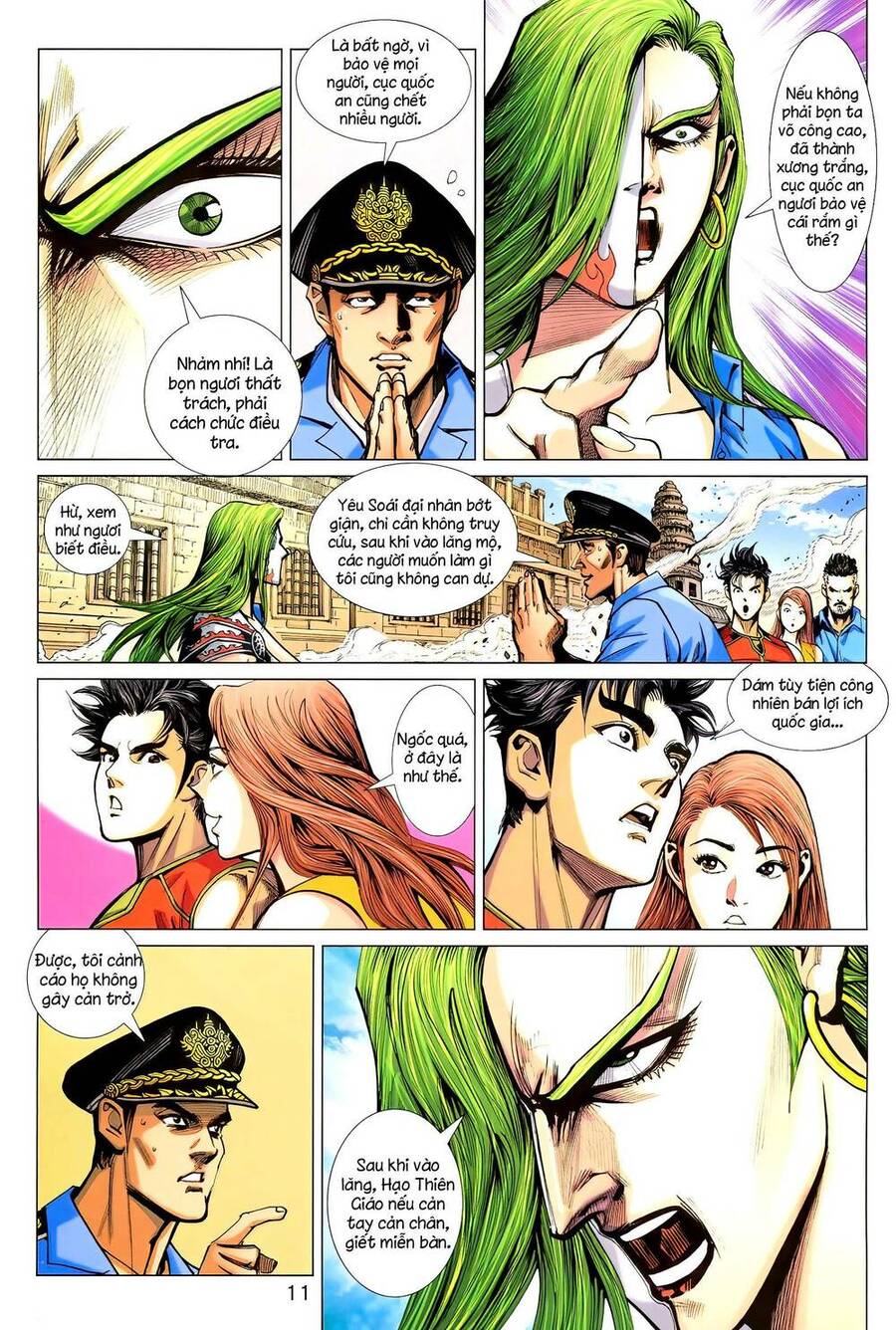 Long Hổ 5 Thế 3 Thế Cừu Chapter 9 - Trang 2