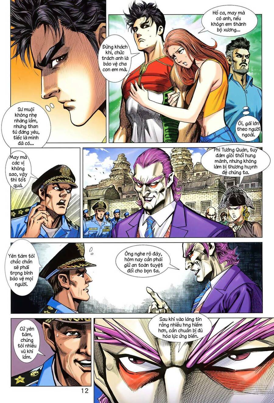 Long Hổ 5 Thế 3 Thế Cừu Chapter 9 - Trang 2