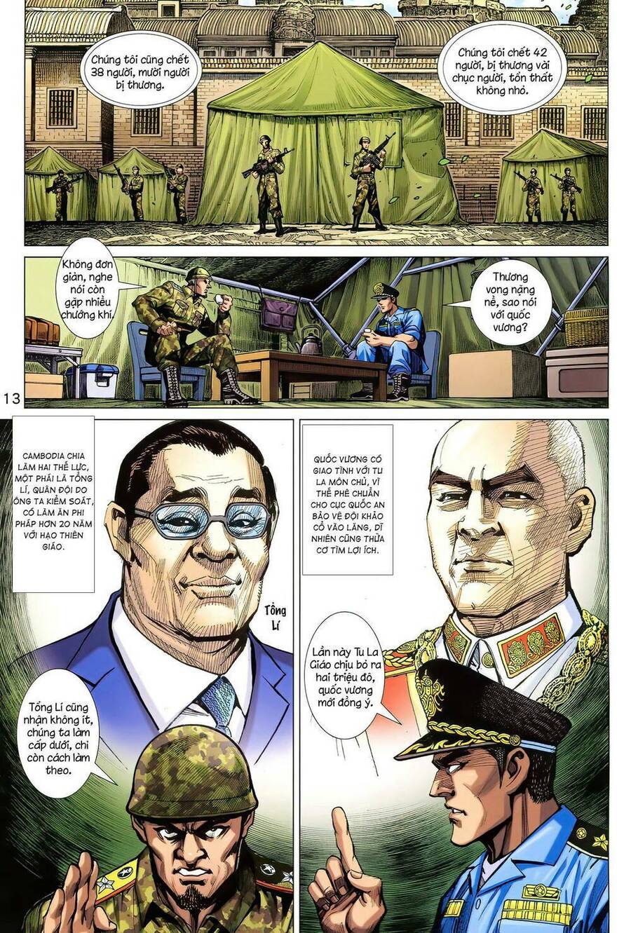 Long Hổ 5 Thế 3 Thế Cừu Chapter 9 - Trang 2