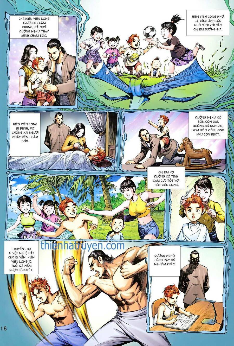 Long Hổ 5 Thế 3 Thế Cừu Chapter 9 - Trang 2