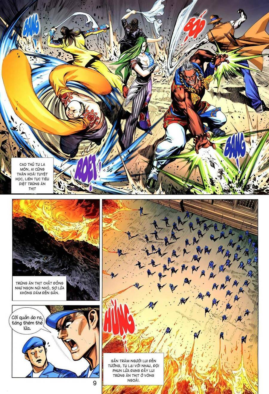 Long Hổ 5 Thế 3 Thế Cừu Chapter 9 - Trang 2