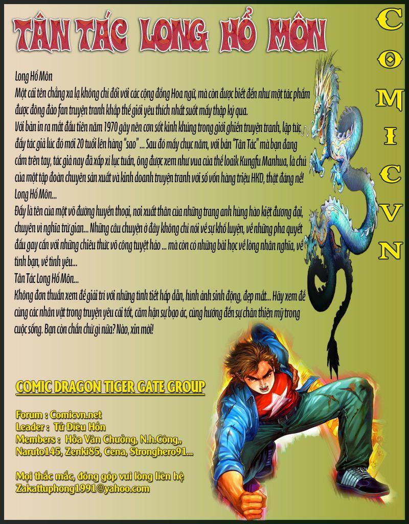 Long Hổ Môn Chapter 119 - Trang 2