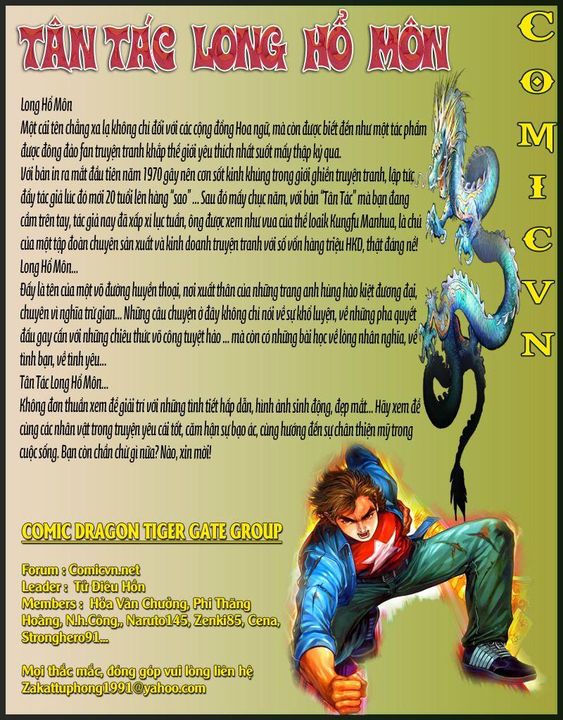 Long Hổ Môn Chapter 130 - Trang 2