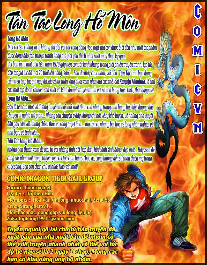 Long Hổ Môn Chapter 154 - Trang 2