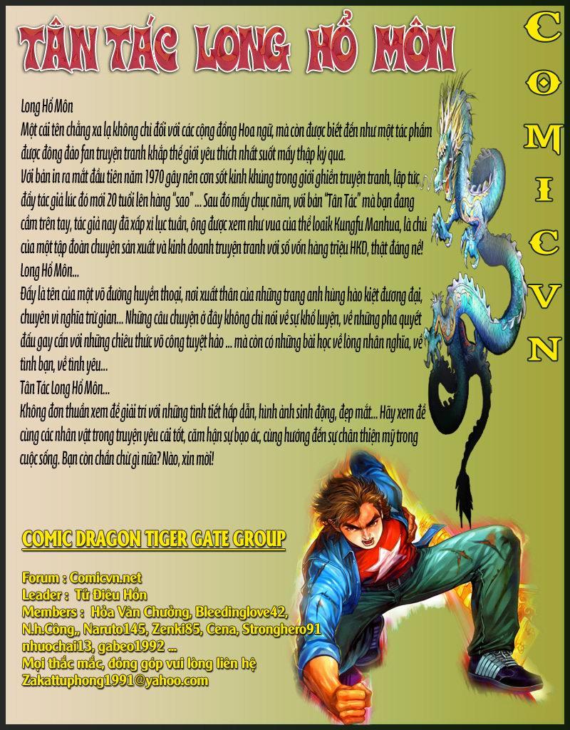 Long Hổ Môn Chapter 165 - Trang 2