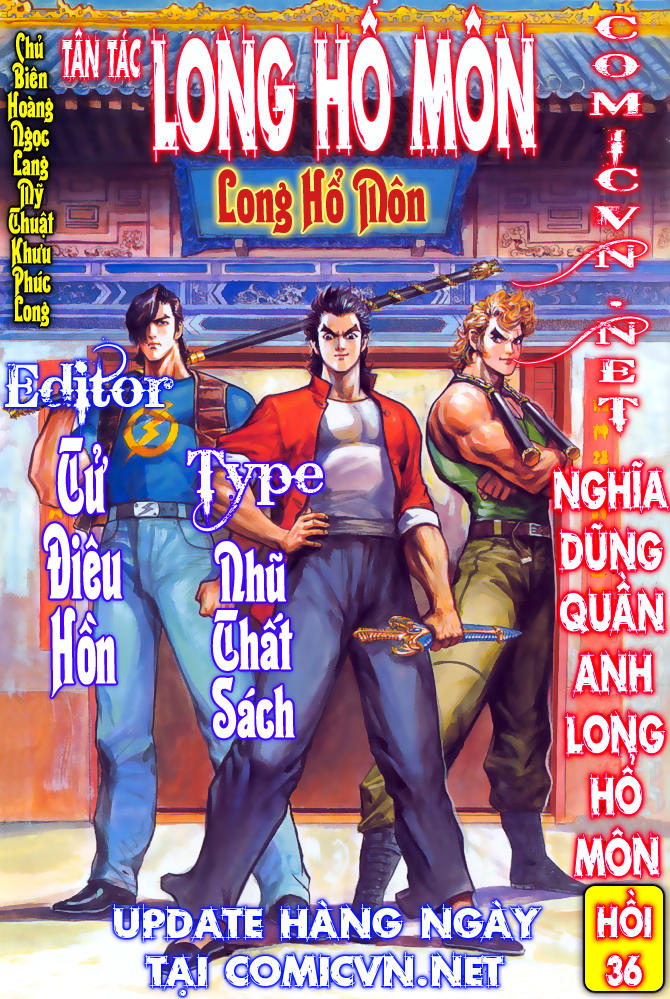 Long Hổ Môn Chapter 36 - Trang 2