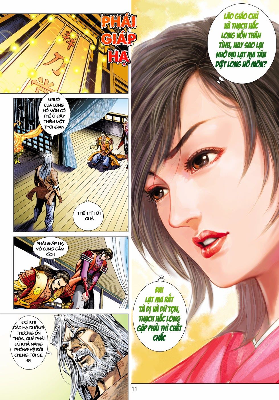 Long Hổ Môn Chapter 407 - Trang 2