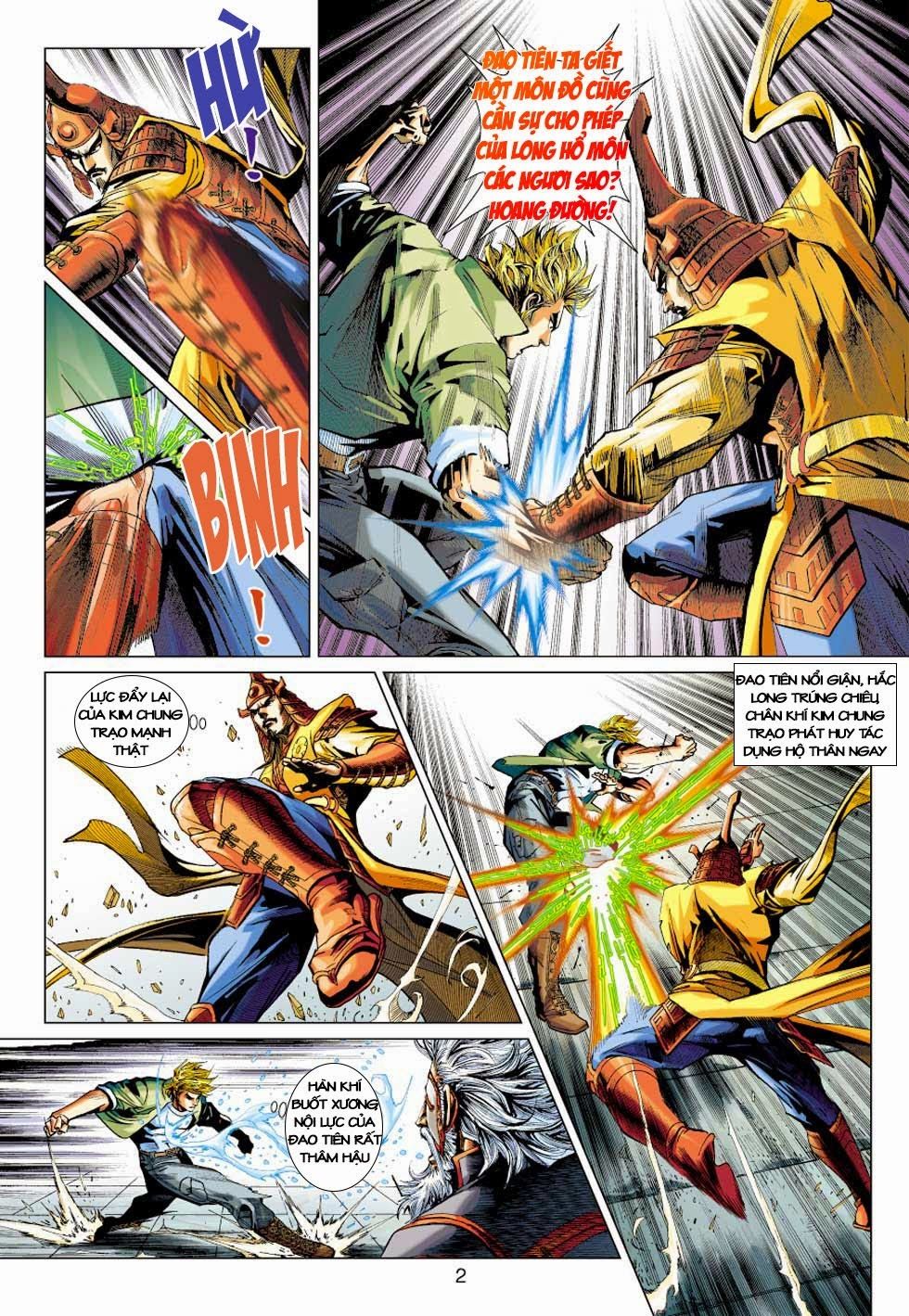 Long Hổ Môn Chapter 414 - Trang 2