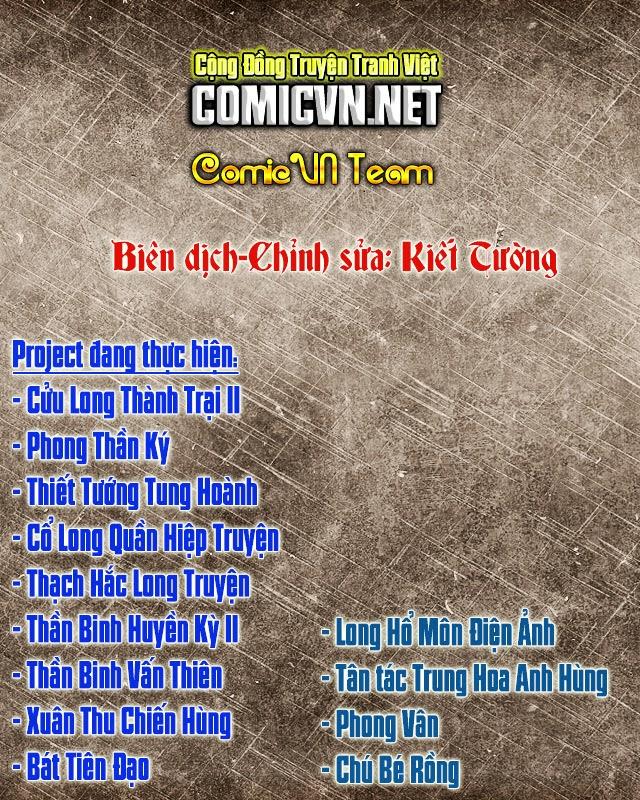 Long Hổ Môn Chapter 480 - Trang 2